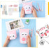 iSuperb Cute Cat Telescopic Pencil Pouch Case with Zipper, Canvas Stationery Box for Kids, 7.5 x 4.9 x 3.0 inch
