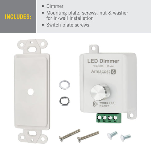 Dimmer Rotary Knob LED