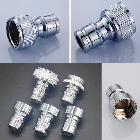 Faucet Quick Connector Adapter, Thread Connecting Aerator Adapter for Dishwasher Washing Machine (G1/2 Hose Thread)
