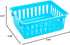 Bright Creations 12 Pack Small Plastic Classroom Storage Bins for Organization, School Supplies, 6 Colors