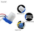 2 Pack 12V 10A AC DC Auto On/Off Photocell Light Switch Photocell Photo Switch Photoelectric Control Light Sensor