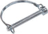The Hillman Group Roud Loop Wire Lock Pin, 5/16 x 2-3/4-Inch, Zinc, 3-Pack