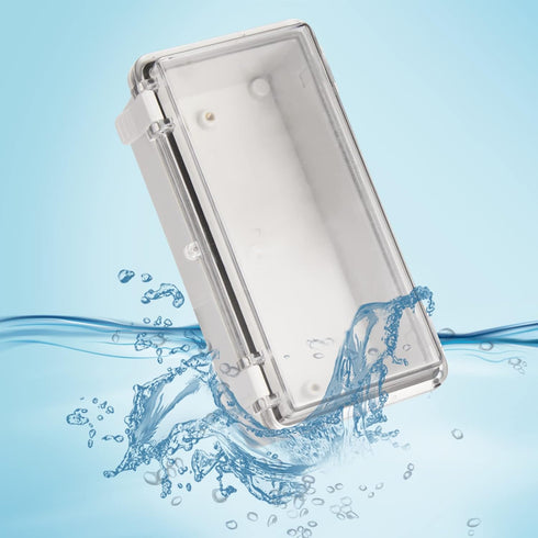 200x100x70mm Outdoor Junction Box - Plastic Latch Universal IP67 Waterproof Project Electrical Box, DIY Electrical