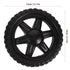 4pcs BESTOYARD Replacement Shopping Cart Wheels for Rolling Cart Black Rolling Caster Wheels