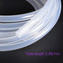 DMiotech 1/2"(12mm) ID 9/16"(14mm) OD 3.3 Feet Clear Silicone Tube for Water Air Pump