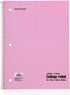 Spiral Notebooks - 6 Pack, Pastel, College Ruled, 70 Sheets, For School, Office, Business, Professional