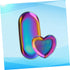 Set 2Pcs 7.04X3.34X0.59 Inches Nail Art Tool Storage Tray Stainless Steel Mini Manicure Plates Nail Pusher Plate