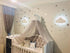 Personalized Cloud Wall Lamp for Nursery - Remote Controlled