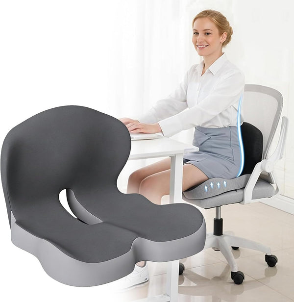 Generic Orthopedic Cushion Car Seat Cushions Memory Foam Seat Cushion With Lumbar Support