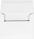 LUXPaper A6 Invitation Envelopes | Peel & Press | 4 3/4" x 6 1/2" | White | 50 Qty