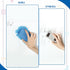 Sherr 18 Pcs Microfiber Shag Magnetic Dry Erase Erasers - Washable Colorful Whiteboard Erasers for Home Office