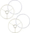 Aspen Creative 20110-12,Metal DIY Table and Floor Lamp Shade Strong Ring,European Style UNO 36mm