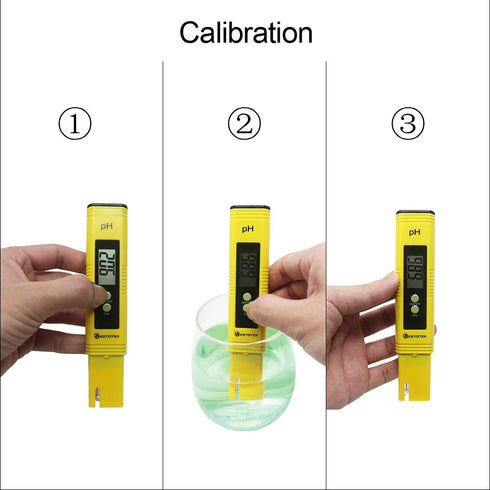 Digital PH Meter for Water, PH Pen Meter with ATC, Tester for Drinking Water, Hydroponic, Aquarium, Swimming Pool