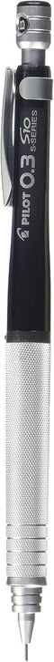 Pilot Mechanical Pencil S10, 0.3mm Lead, Transparent Black Body (HPS-1SR-TB3)