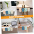 8pcs HOMSFOU Hanging Storage Boxes Desk Organizers Rolling Cart Office Pencil Storage Hanging Cup Holders Categorize