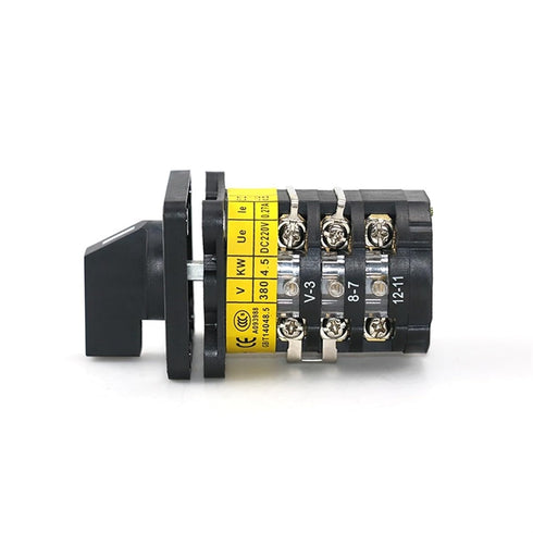 ZKWYVYZC SZW25-48D/ZC.ZF1.3 25A 3 for Off REV Position Knob Selection Cam Switch for Meat Grinder Equipment