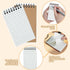 Pocket Notebooks Set of 12 - Small 3x5 Spiral Notepads, Office Style Mini Notebook, Lined College Ruled Paper for Home,