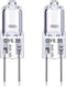 GY6.35 Light Bulbs, 12V 35W Crystal Clear Halogen Bulb 2 Pin, T4