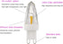 Lxcom Lighting G9 LED Light Bulbs 2W (15W Halogen Equivalent), Warm White 2700K, 6 Pack