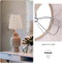 3.5X5.5X5 Inches Cabilock Fabric Drum Lamp Shade with Clip on for Table and Floor Lamps Replacement Lamp Cover Linen