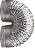 DOITOOL 3 Inch Aluminum Flexible Ducting Dryer Vent Hose, 6.7 Feet Duct Hose for Heating, Ventilation, Air Conditioning