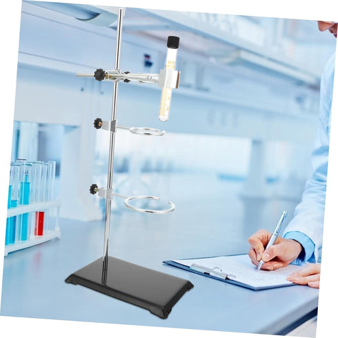 Iron Stand Lab Equipment Kit - Essential for Chemistry Labs