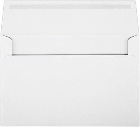 LUXPaper A9 Invitation Envelopes | 5 3/4" x 8 3/4"| Bright White | 70lb. Text | 50 Qty