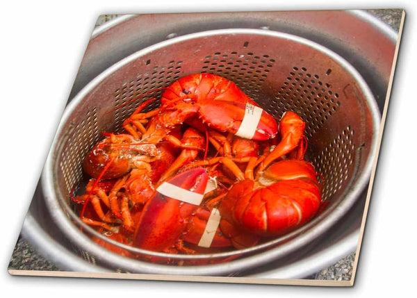 3dRose Lobsters, Fishing Village, Hancock, Maine - US20 CHA0030 - Chuck Haney