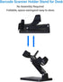 ORTREE Use,Black,Pack 1 Universal Plastic Scanner Holder,Adjustable Barcode Scanner Stand for Office and Retail Desk