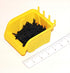 WallPeg Pegboard Bins Garage Organization - 12 Pack Kit PB-8 - Peg Board Tool Organizer - Organize Hardware, Accessories, Attachments, Workbench, Garage Storage, Craft Room, Tool Shed, Hobby Supplies