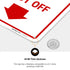 Sigo Signs 10x7 Inches, 55 Emergency Spa Shut Off Sign, mil Thick HDPS (high Density polystyrene), Made in USA