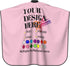 Unisex Custom Barber Cape Personalized Salon Haircut Capes Photo Haircut Kit Hairdressing Apron for Home and Barbershop