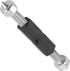 VideoPUP Cassette Repair Device - 86 Type Universal Repairer with 10 Screws Tools and Adjustable Wrench (Black+Silver)