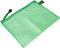 Uxcell A5 Plastic Net Pattern File Document Zipper Bag