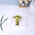 Kavura Cute Adorable Elephant Eyeglass Holder Eco-Friendly Resin Glasses Stand for Desk, Nightstand & Bathroom Ideal