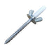 Xadnitu 30 Pack 1/4"-20 2-1/4" Set x Hurricane Anchor Kit, Hardware Installation Guide Anchoring for Window Board Panel