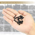 1285 Pieces M2 M3 M4 M5 Screws Nuts Washers Assortment Kit, Metric Screw Set, Fully Machine Thread (Black)