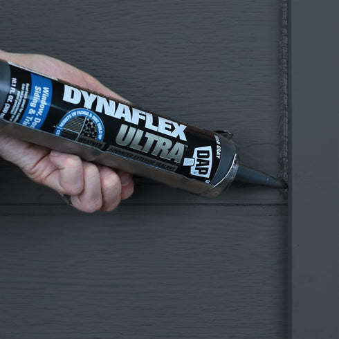 DAP 10.1 Oz Gr DYNAFLEX ULTRA 7079818215 Advanced Exterior Sealant, Iron Gray, 40 to 100 deg F, Cartridge by DAP