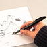 Pentel Sign Felt Tip Pens - Fiber-tipped - Box Of 12 Felt Pens 6 Blue And 6 Black Ink by Pentel