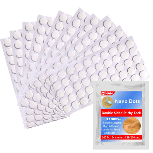 Double Sided Adhesive Stick Dots, Mounting Putty Stick Tack for Wall Hanging Crafts, Clean Removable Party Decorations