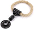 Sumnacon Industrial Pipe Rope Towel Ring, Wall-Mounted Metal Towel Rack with Vintage Style
