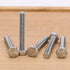 1/4-20 x 2-1/2" Hex Head Bolts Screws, 304 Stainless Steel, Fully Threaded, 8 PCS