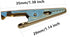 Alligator Clips Electrical Test Kit, 1.38"/35mm Alligator Clip Clamps with Protective Insulation Cover, 20pcs