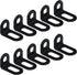 ZHJISHGUO 10 Pcs L Brackets - 18x20x31mm/0.7"x0.8"x1.2" Stainless Steel Corner Braces for Furniture,