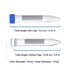 Conical Centrifuge Tubes 15mL, 50 Pack Plastic Test Tube with Screw Caps, Sterile Test Tubes with Lids