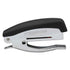 Bostitch Office Deluxe Hand-Held Stapler, 20 Sheet Capacity, Chrome/Black (42100) with Anchor Hole