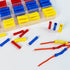 Butt Splice Crimp Connectors Kit, 120Pcs Assorted Insulated Electrical Connectors with Storage Box