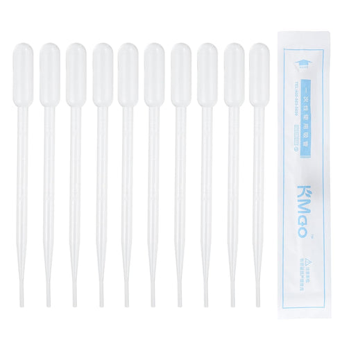 PATIKIL 40pcs 2ml Disposable Pipettes Dropper, Calibrated Plastic Eye Dropper with Scale for Science Lab Crafts Makeup