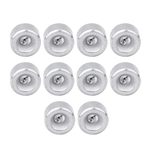 10 pcs Double Hooked Weight, Metal Weight with Hooks for Physics Laboratory Work, 50g