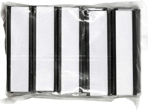 SmartSign Pack of 25 Magnetic 'C' Channel Label Holders, 0.5" x 2"
